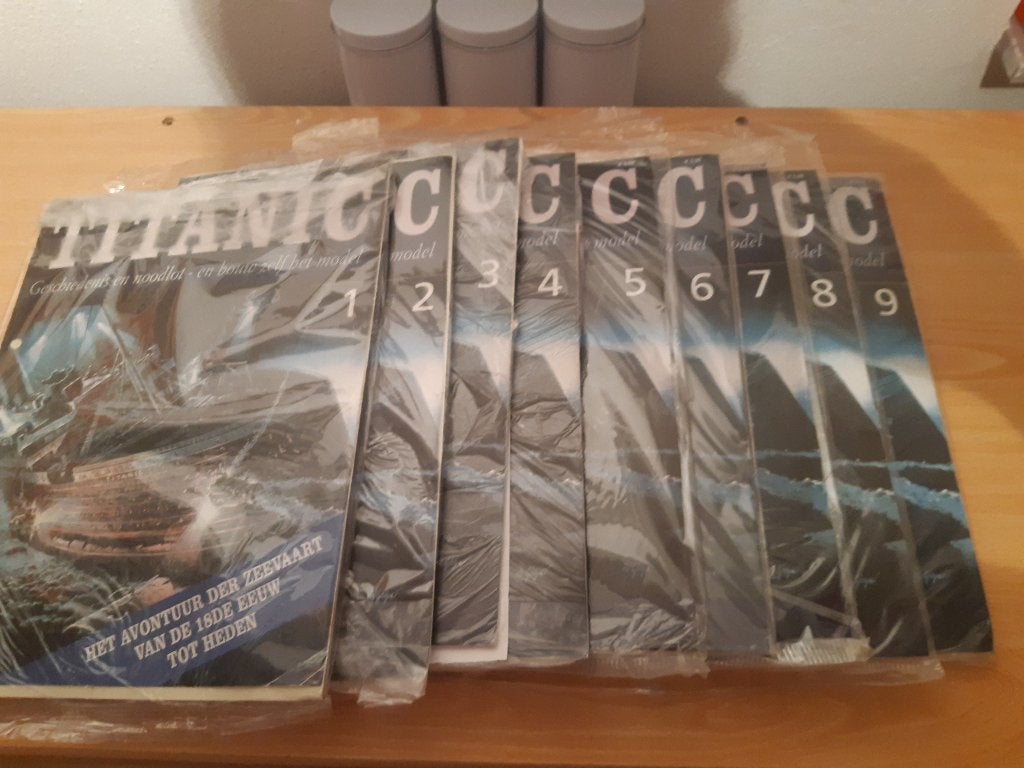 Titanic van Hachette nieuw, Hobby en Vrije tijd, Modelbouw | Boten en Schepen, Ophalen of Verzenden, Nieuw