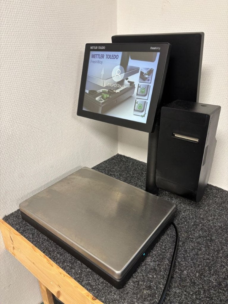 3x Mettler self-service weeg/POS systeem – FW-T 15D B VCO, Ophalen