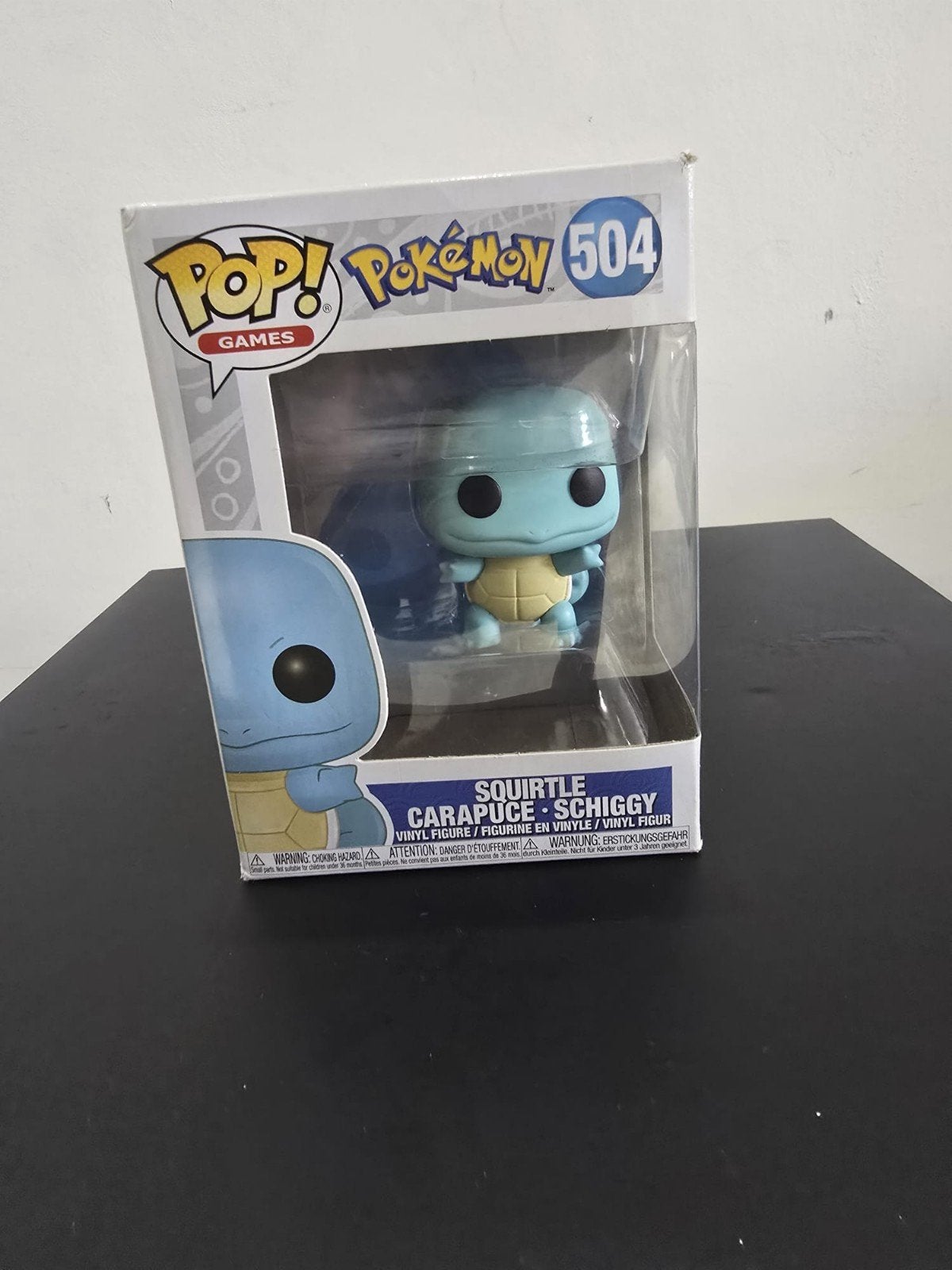 Funko Pop! Games Pokémon Squirtle #504, Ophalen of Verzenden, Nieuw