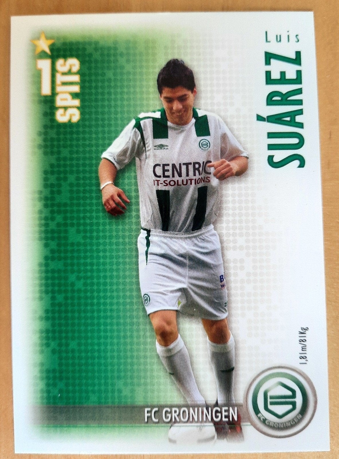 Luis Suárez - ROOKIE -  All Stars Trading Card, Ophalen of Verzenden, Zo goed als nieuw, Overige binnenlandse clubs, Spelerskaart