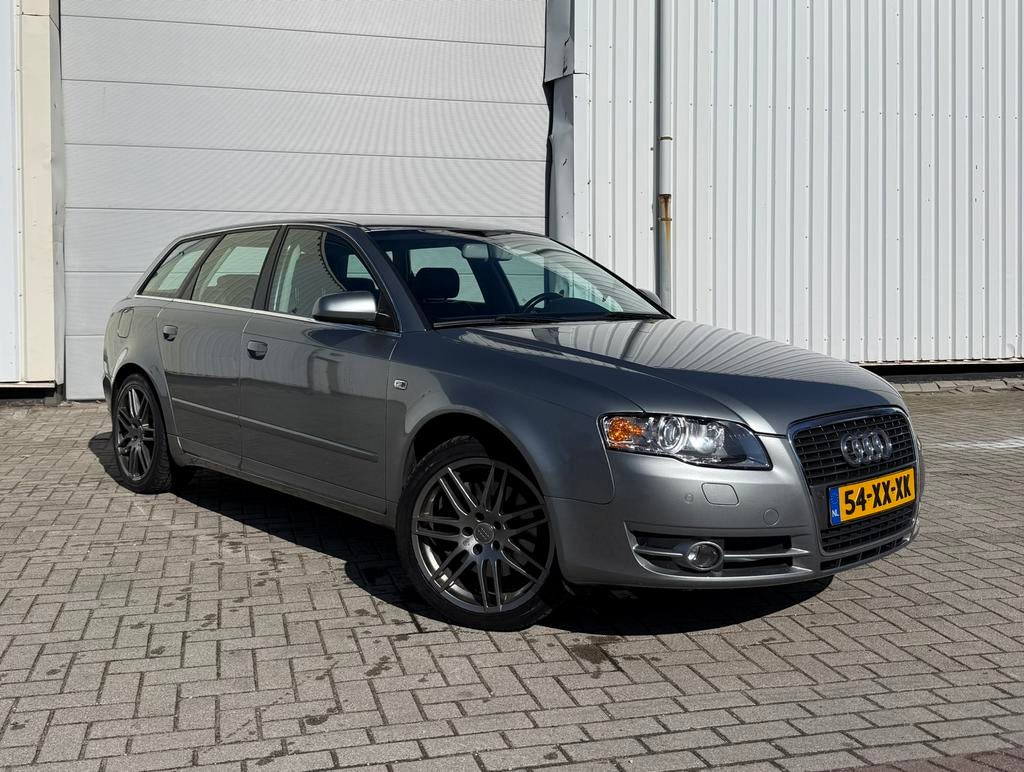 Audi A4 B7 2.0 TFSI Avant 200PK automaat, Auto's, Audi, Zwart, 4 cilinders, 1984 cc, A4