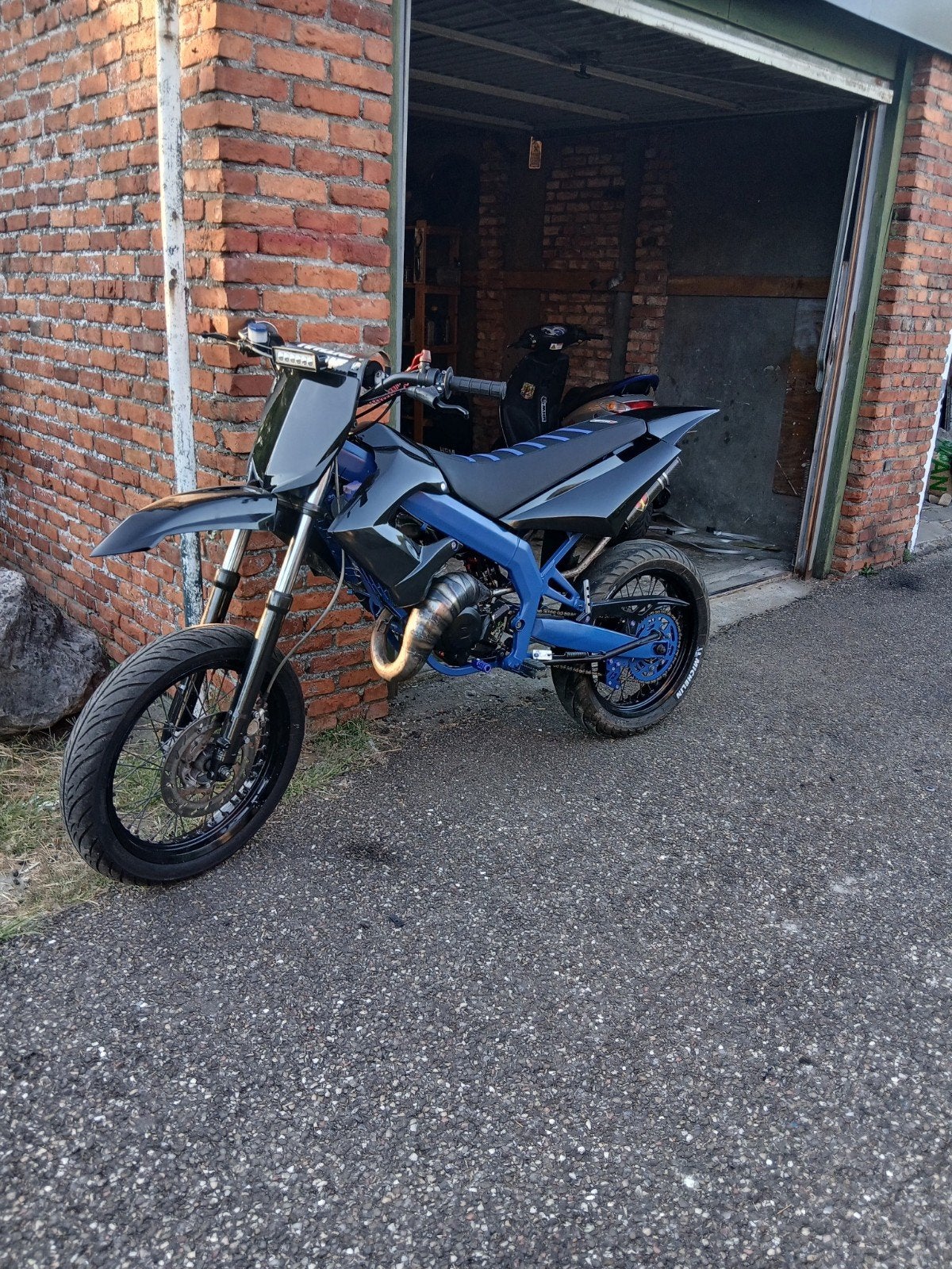 derbi senda sdr 70cc, Ophalen, Maximaal 45 km/u, 70 cc