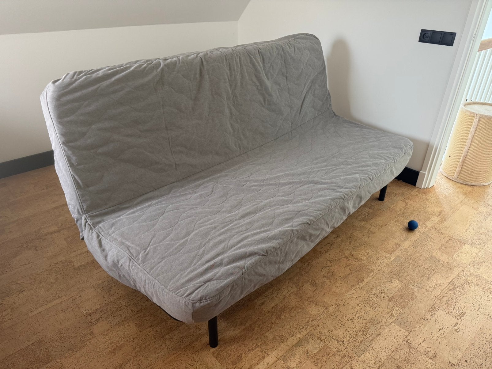 Beddinge slaapbank, Ophalen, Gebruikt, Tweepersoons, 140 cm