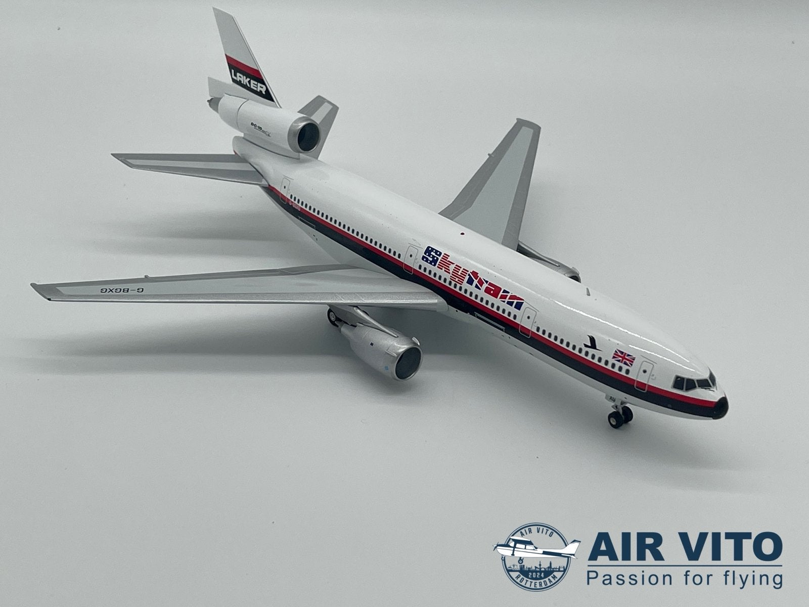 Laker Airways Skytrain DC-10-30 - Inflight200 model, Schaalmodel, ., Nieuw, Ophalen of Verzenden