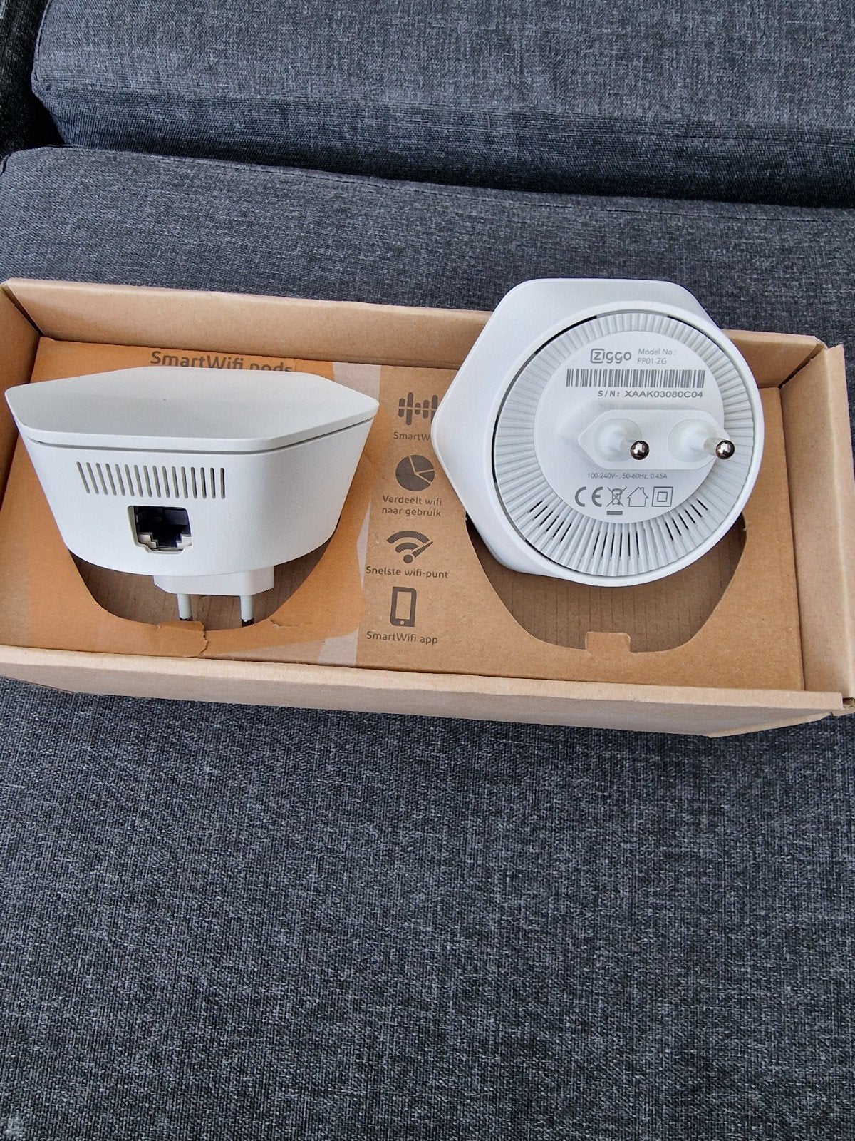 Ziggo SmartWifi pod - Wifi versterker, Ophalen of Verzenden, Zo goed als nieuw, Ziggo