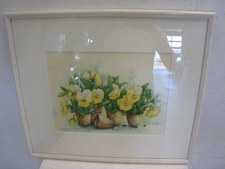 Aquarel van A, van Wingerden, 63x53