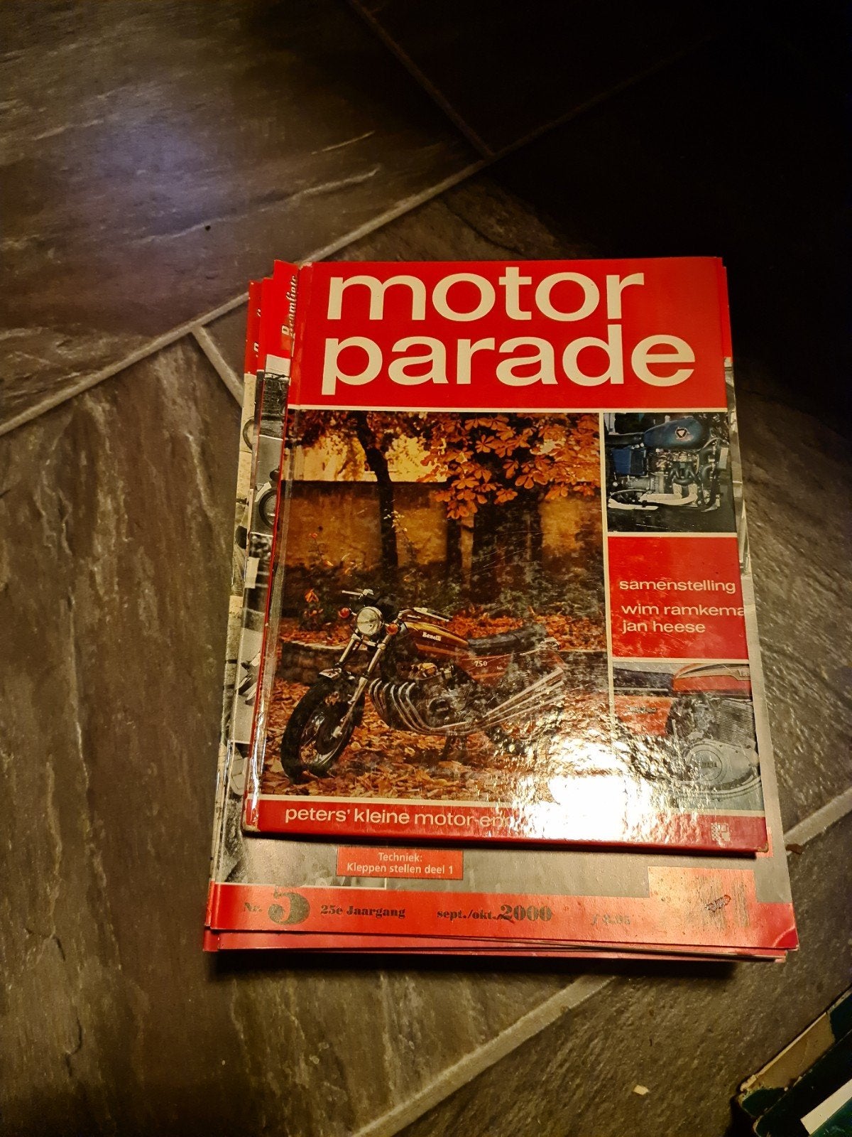 Motor Parade Tijdschrift - Sept/Okt 2000, Boeken, Motoren, Ophalen, Gelezen, Wim Ramkema, Jan Heese, Algemeen