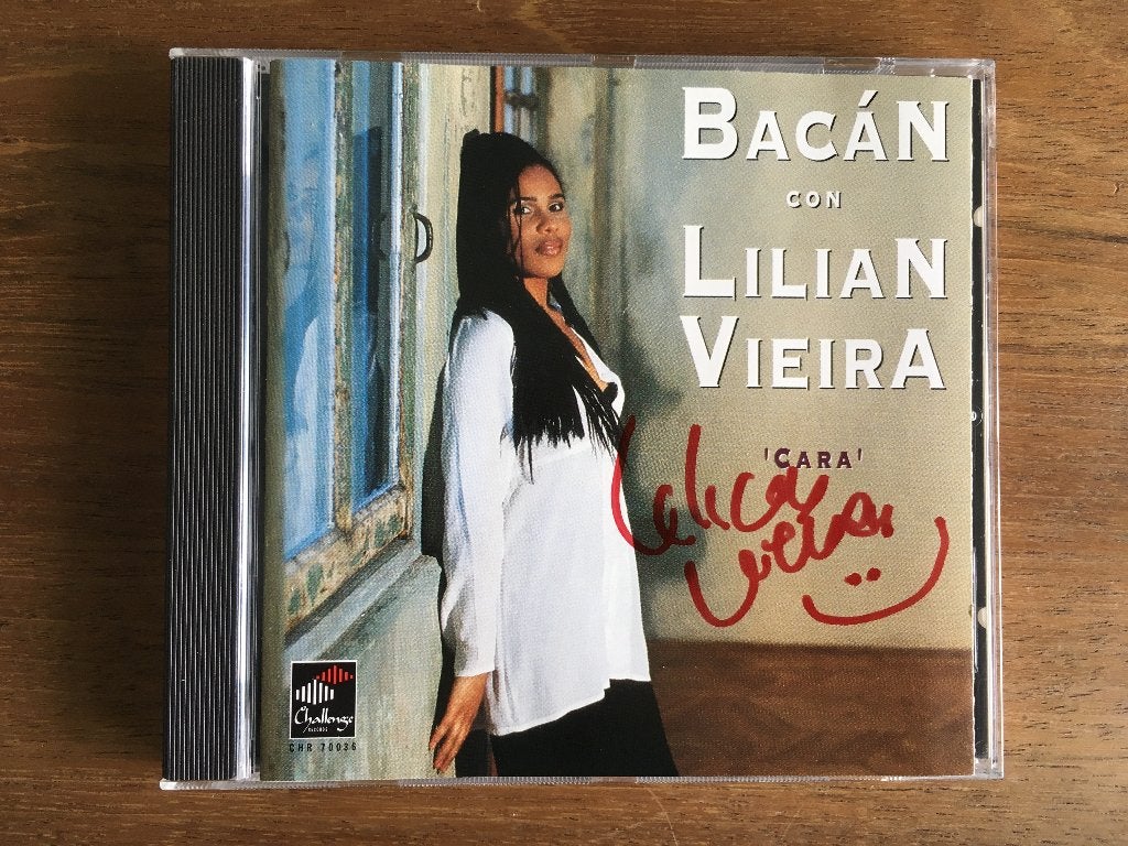 Cd Lilian Vieira Bacan Cara GESIGNEERD ( Zuco 103 ) NIEUW, Ophalen of Verzenden, Nieuw in verpakking, Album, Gesigneerd