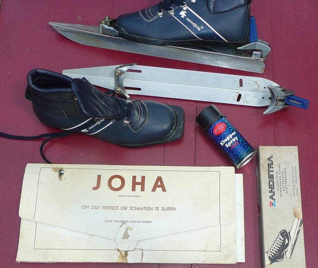 Bijzondere vintage Zweedse CROSS-COUNTRY SCHAATSEN., Overige merken, Gebruikt, Overige typen, Ophalen of Verzenden