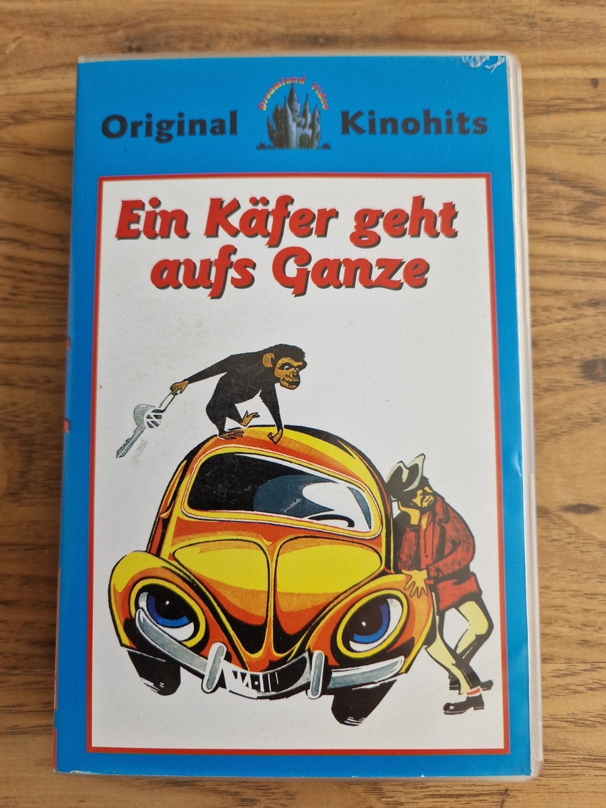Ein Käfer geht aufs Ganze - Orig. Kinohits VHS, Alle leeftijden, Ophalen of Verzenden, Gebruikt, Duits