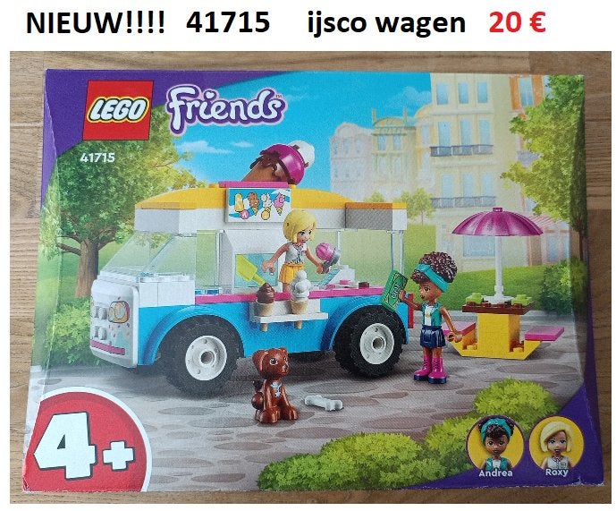 LEGO 41715 IJSCOWAGEN NIEUW !!!! (in dichte doos), Compleet, Overige thema's, Lego, Overige typen
