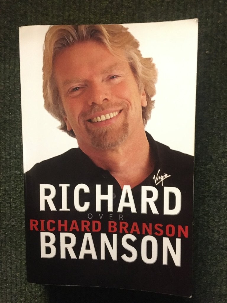 Richard Branson over Richard Branson, Richard Branson, Ophalen of Verzenden, Zo goed als nieuw, Film, Tv en Media