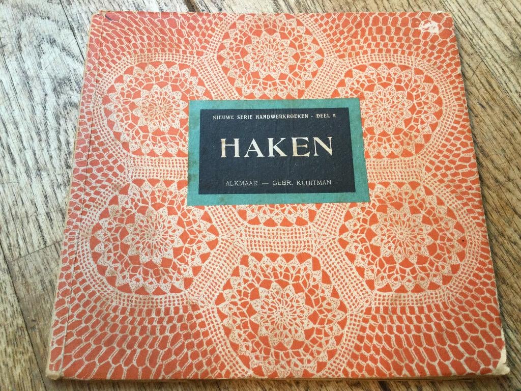 Haken, Ophalen of Verzenden, Gebruikt, Haken, Patroon of Boek