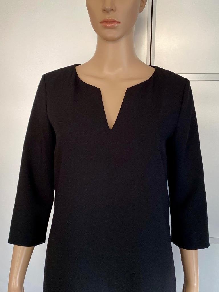H24 Esprit maat 36=S jurk jurkje zwart, Kleding | Dames, Zwart, Ophalen of Verzenden, Zo goed als nieuw, Knielengte