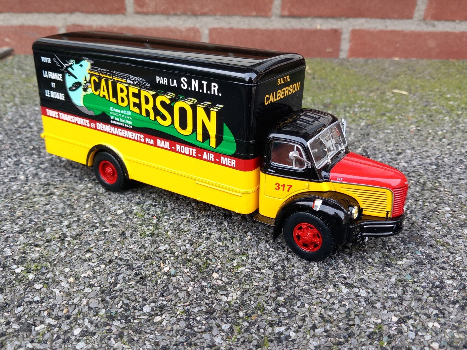 Berliet GLR "Calberson Transport"  1/43, Ophalen of Verzenden, Nieuw, Bus of Vrachtwagen, Overige merken
