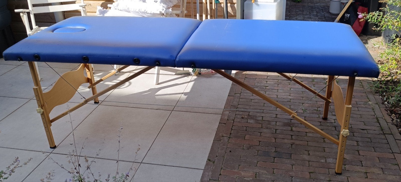 Snokey massage tafel inklapbaar, Ophalen