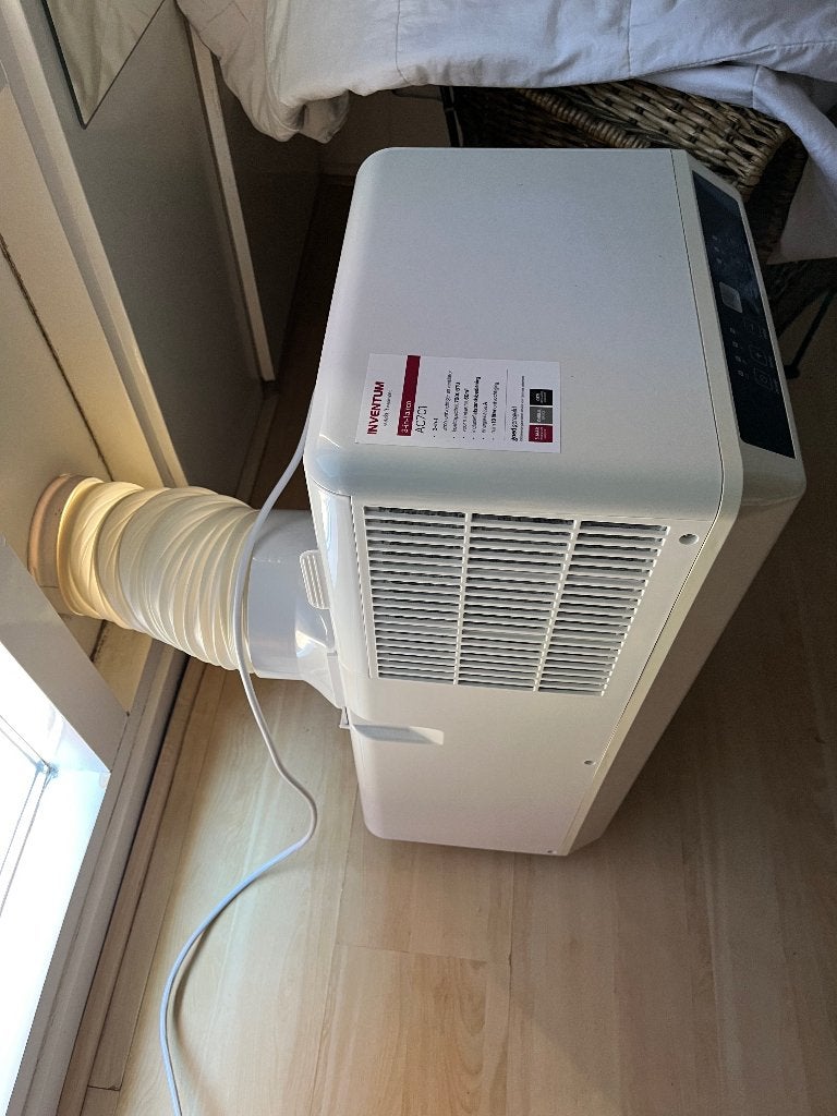 Mobiele airco Inventum AC 701 bieden vanaf € 150,-, Ophalen, Energieklasse A of zuiniger, 3 snelheden of meer, Zo goed als nieuw