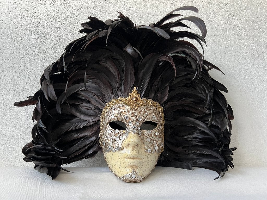 Venetiaans masker, Ophalen, Zo goed als nieuw