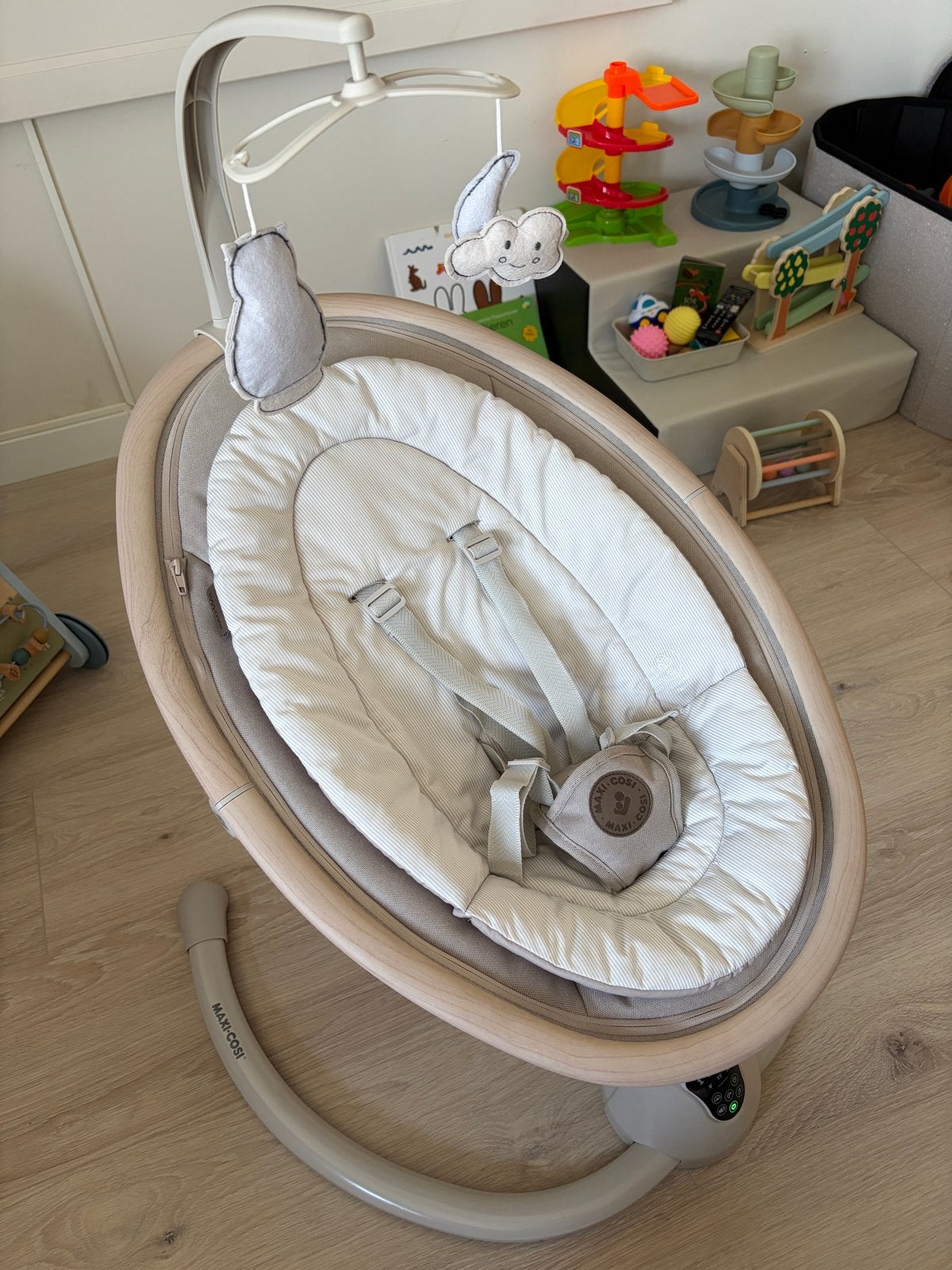 Maxi-Cosi Wipstoel - Bekabeld & Batterij, Kinderen en Baby's, Overige merken, Wipstoel, Ophalen of Verzenden, Met gordel(s) of riempje(s)