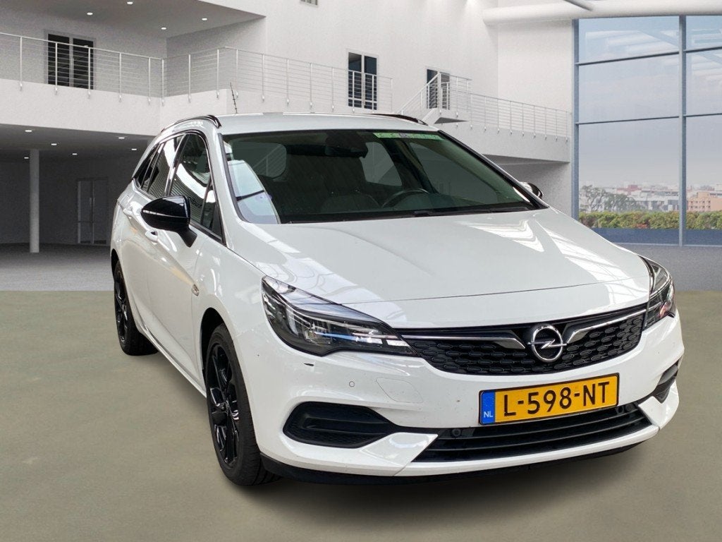 Opel Astra Sports Tourer 1.2 Business Elegance|BJ2021|6BAK|N, Gebruikt, Euro 6, 1199 cc, Wit