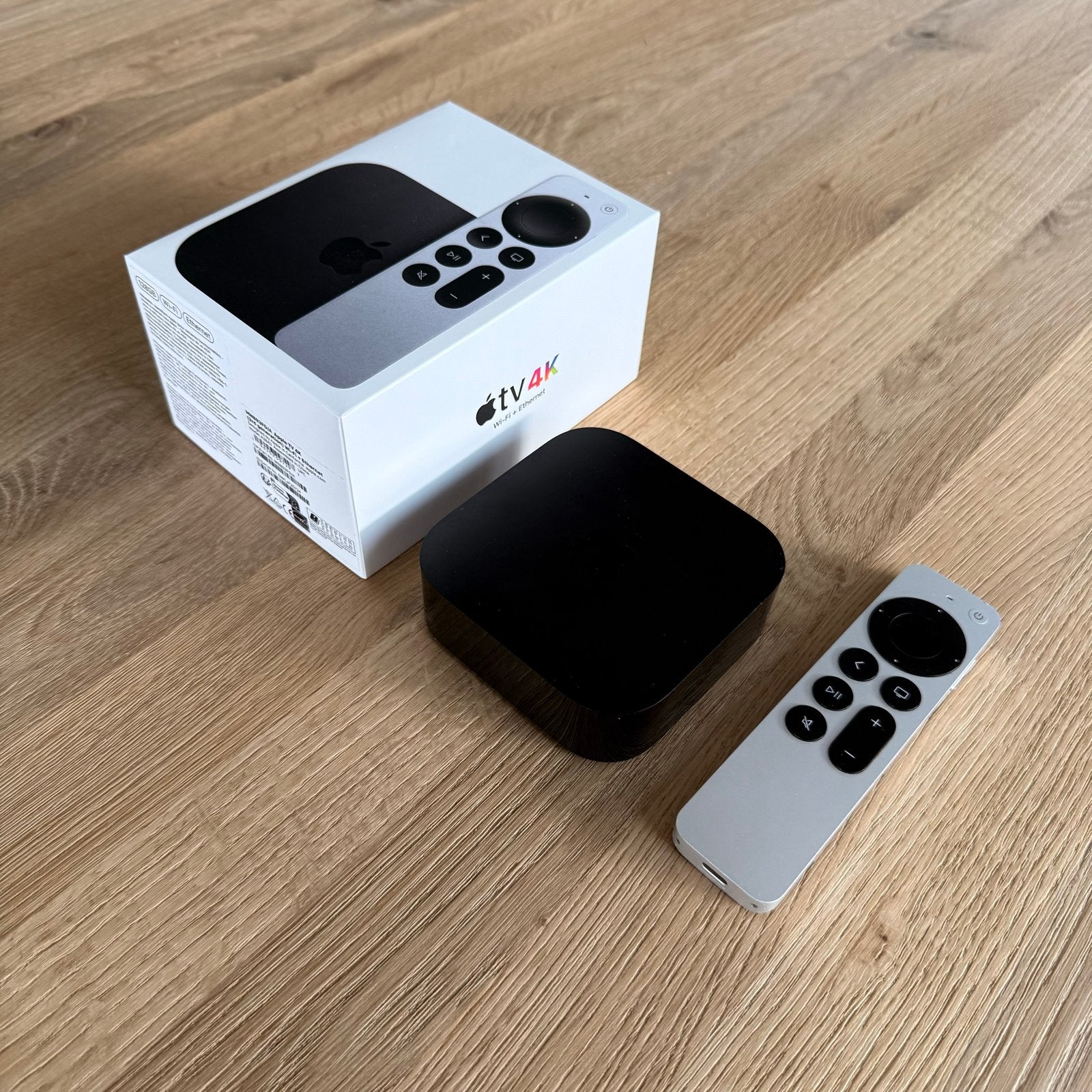 Apple TV 4K (3e generatie) - 128GB - Wifi + ethernet, Audio, Tv en Foto, Ophalen of Verzenden, Zo goed als nieuw, HDMI, Minder dan 500 GB