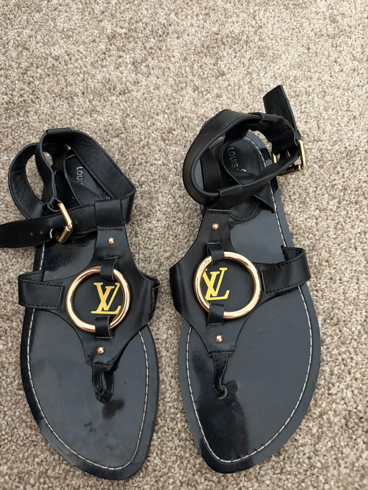 Sandalen Louis, Zwart, Nieuw, Sandalen of Muiltjes, Ophalen of Verzenden