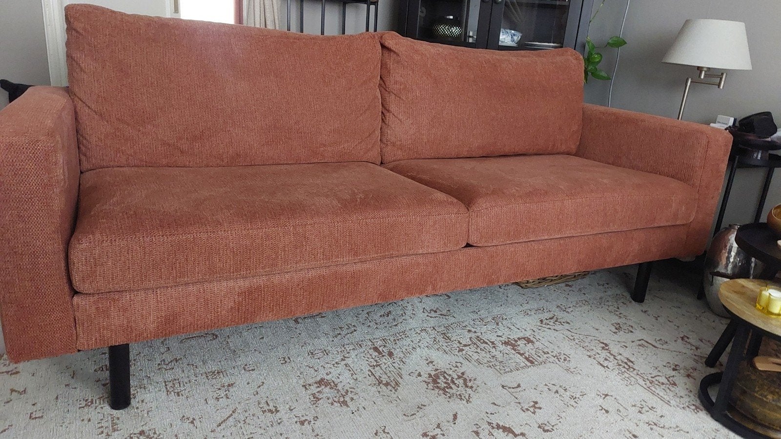 Terra 2,5-zits bank - zacht en comfortabel, Huis en Inrichting, Driepersoons, 75 tot 100 cm, Ophalen of Verzenden, Zo goed als nieuw