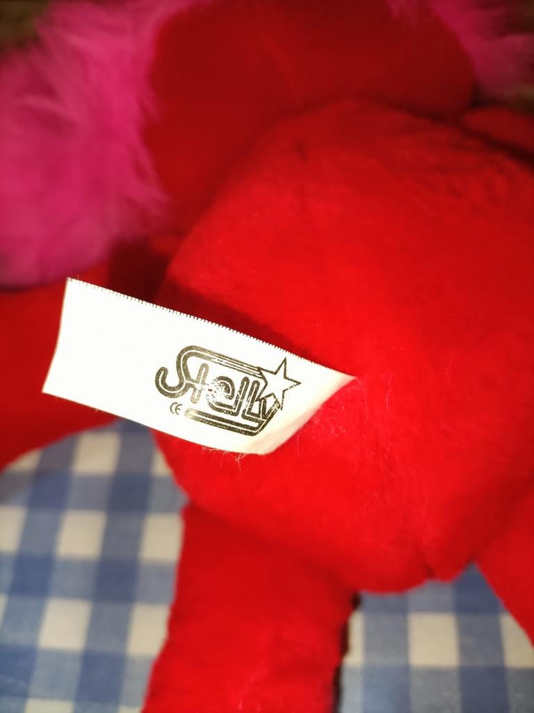 Little Plum / Stelly knuffel van Sesamstraat Elmo & friends, Ophalen of Verzenden, Zo goed als nieuw, Overige typen
