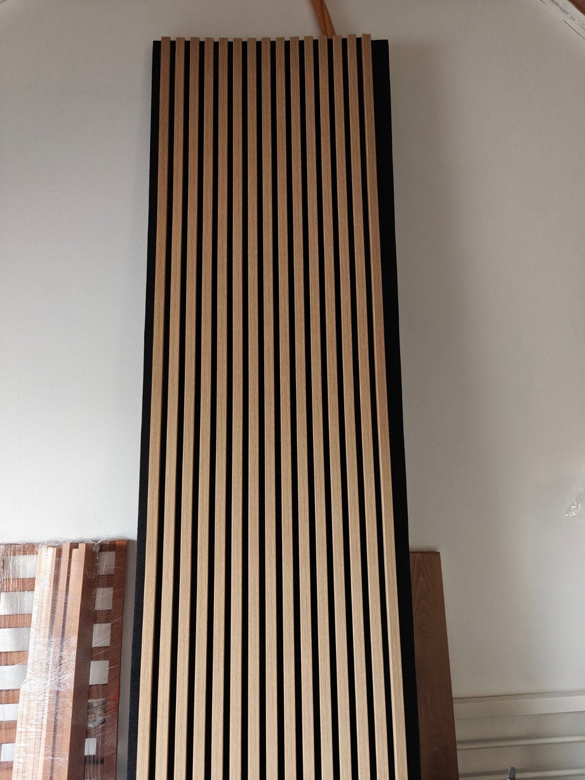 Akoestische wandpanelen kleur eiken, Doe-het-zelf en Verbouw, Hout en Planken, Ophalen, 25 tot 50 mm, Eiken, Nieuw
