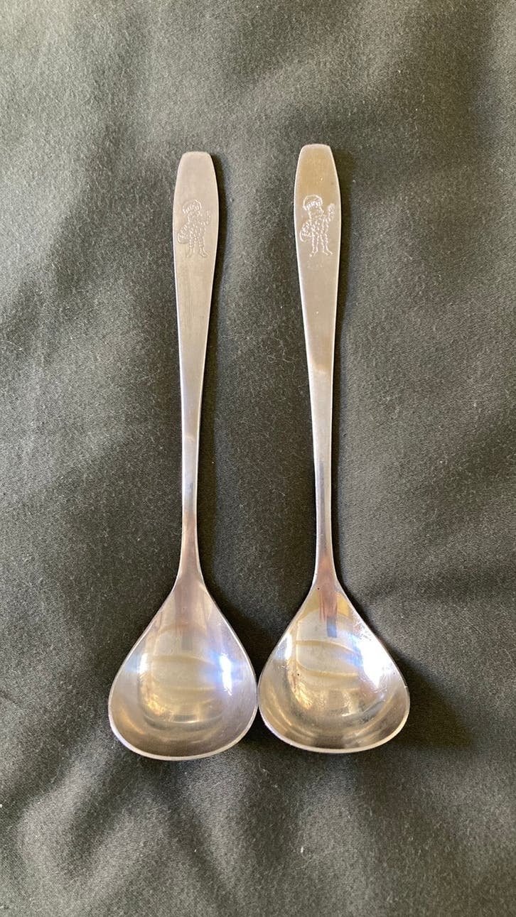 2x Flipje lange jam lepel Betuwe Extra Onwijs Lekker PPstk!!, Ophalen