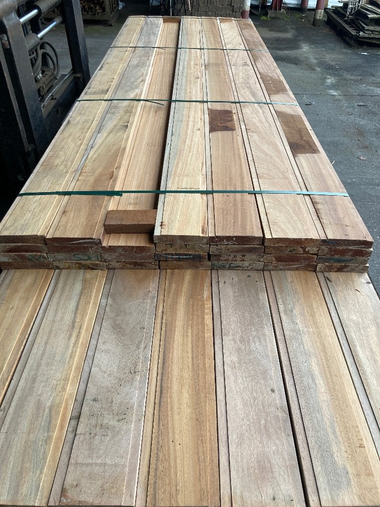 vlonderplanken-planken-schutting-Hardhout/Timborana-28x145mm, Ophalen, Nieuw, Hout
