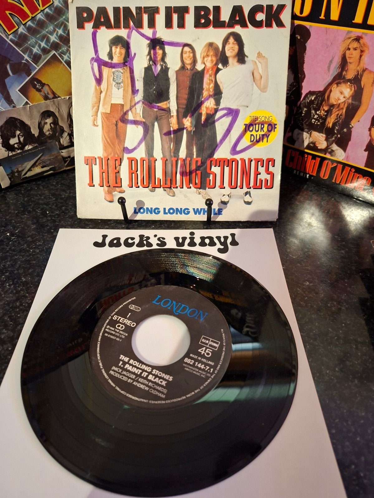 The Rolling Stones - Paint It Black (Single)1990/1, Gebruikt, 7 inch, Ophalen of Verzenden, Fotohoes