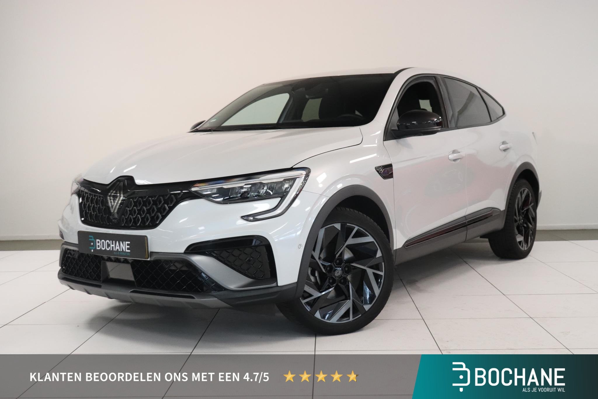 Renault Arkana 1.6 E-Tech full hybrid 145 esprit Alpine | 36, Arkana, Gebruikt, Met garantie (alle), Wit