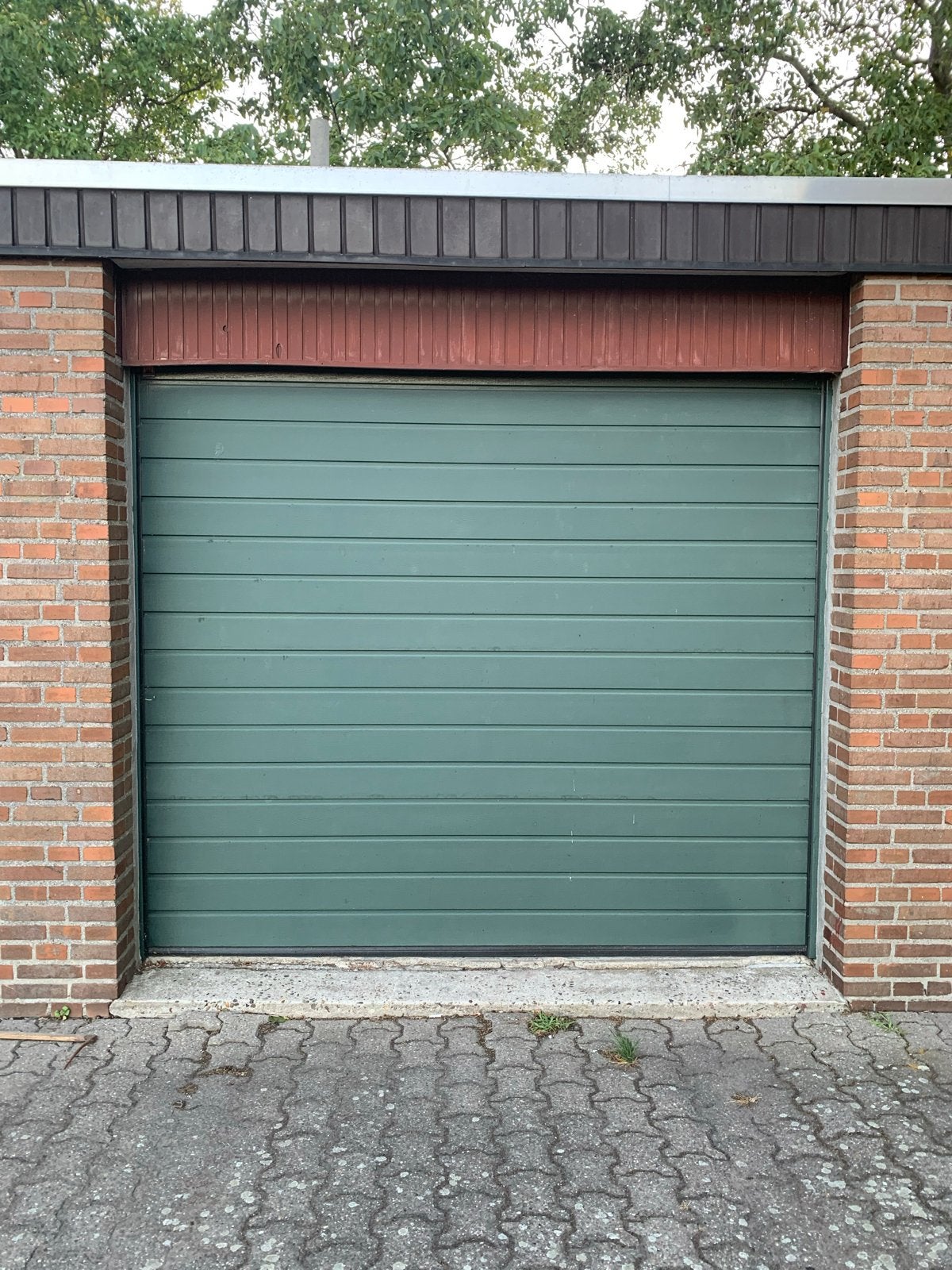 Hörmann elektrische garagedeur met afstandsbediening, Ophalen, Gebruikt, 120 cm of meer, Garagedeur