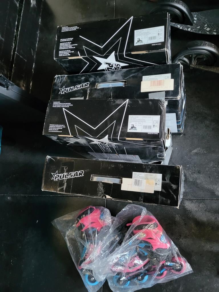 Inline Skates: Move Fast Girl & SFR Pulsar (diverse maten), Overige merken, Verstelbaar, Nieuw, Kinderen