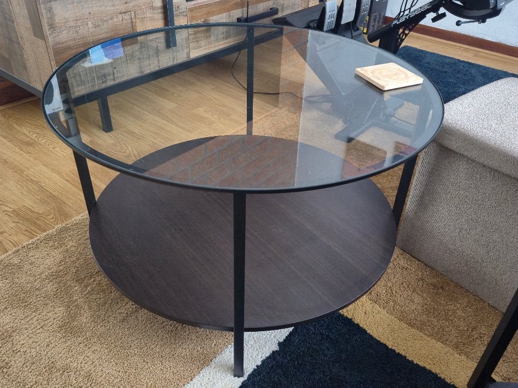 Salontafel, Huis en Inrichting, Ophalen, 50 – 75, 100 tot 150 cm, Rond