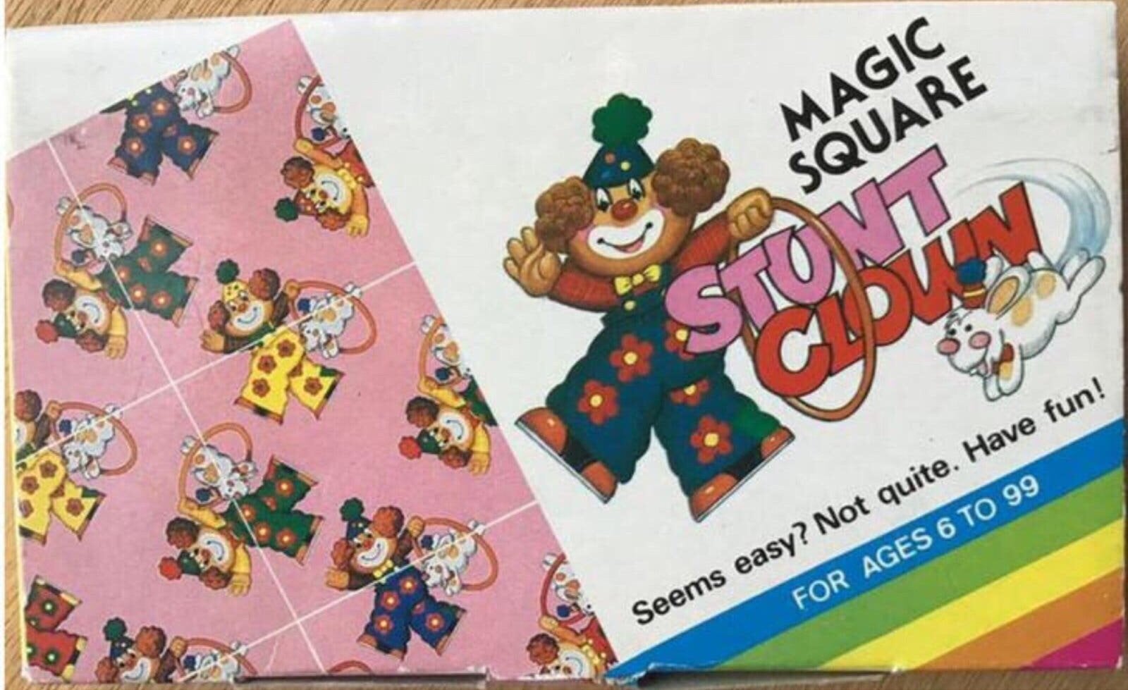 Magic Square Stunt Clown puzzel - vanaf 6 jaar - ZGAN, Ophalen of Verzenden, Minder dan 500 stukjes, Zo goed als nieuw