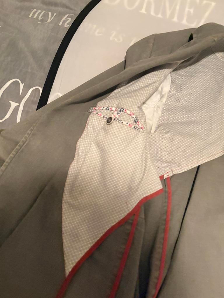 Luigi Blazer Grijs - Zo goed als nieuw - Maat XL, Kleding | Heren, Ophalen of Verzenden, Zo goed als nieuw, Maat 56/58 (XL), Grijs