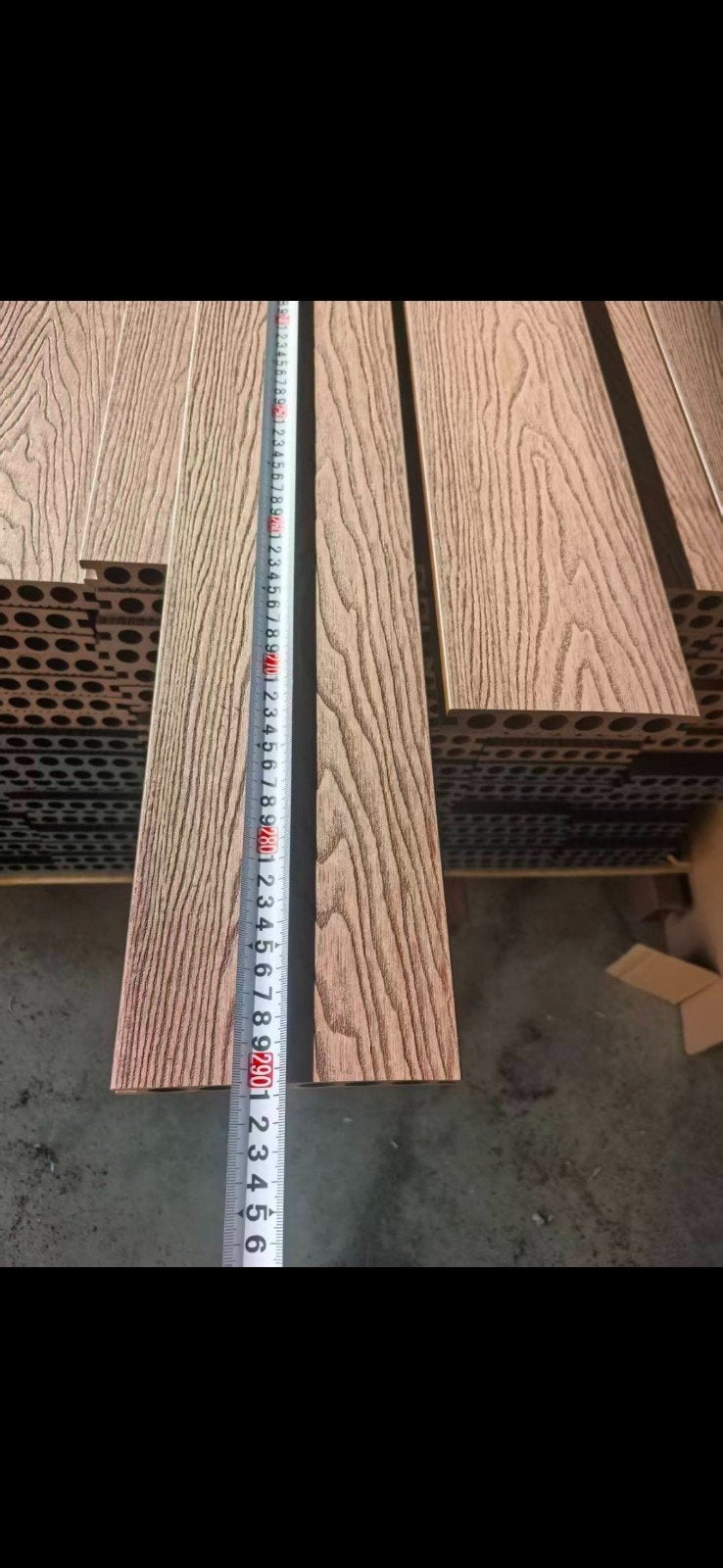 Hkc Wpc vlonderplanken 290x14x2.5 cm 2 zijdig zwart en walno, Ophalen of Verzenden, Nieuw, Hout