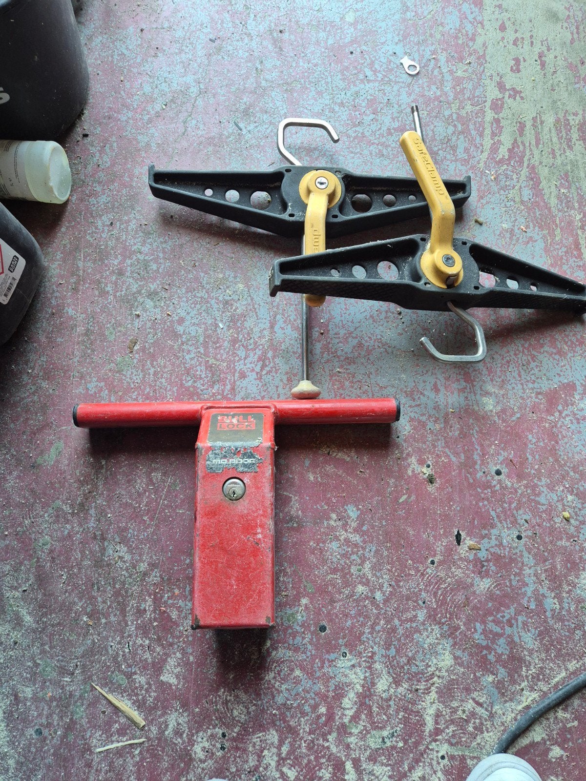 Bull lock en SafeClamp, Ophalen, Gebruikt