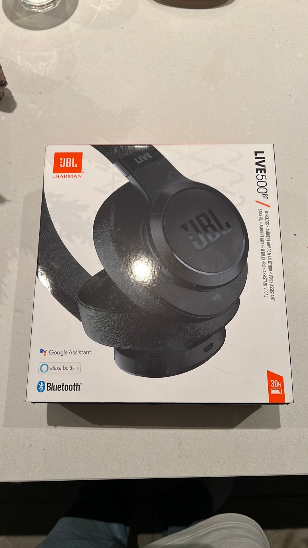 JBL Live 500BT Koptelefoon - Goede staat, oorkussens minder, Ophalen of Verzenden, Gebruikt, Draadloos