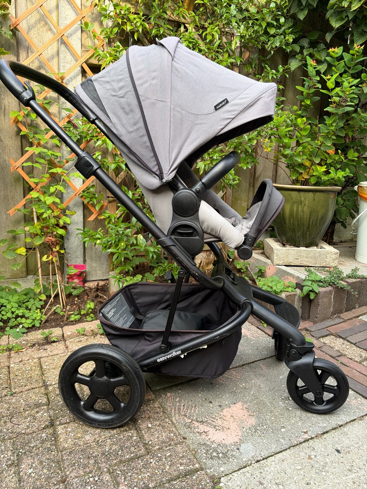 Easywalker Harvey 2 kinderwagen met reiswieg en accessoires, Overige merken, Gebruikt, Ophalen of Verzenden, Combiwagen