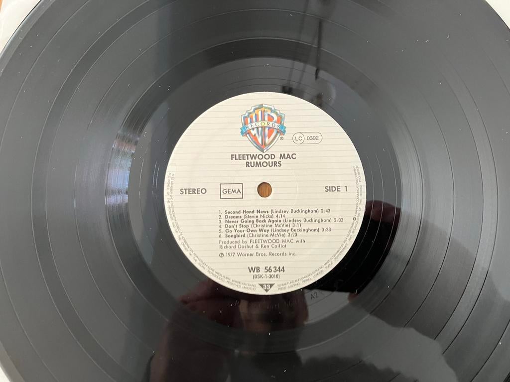 Fleetwood Mac - Rumours LP, Ophalen of Verzenden, 1970 - 1979, Gebruikt, 12 inch