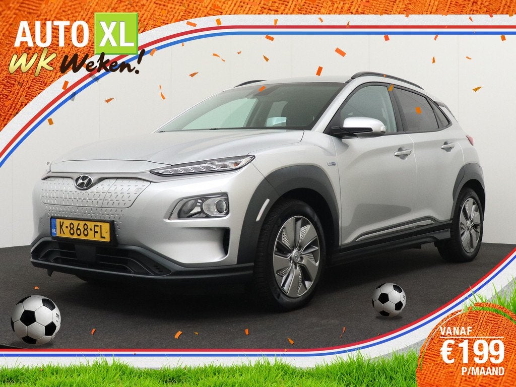 Hyundai KONA EV Fashion 64 kWh (94%SOH) Warmtepomp Head-Up D, Auto's, Hyundai, Bedrijf, Te koop, Kona, ABS, Achteruitrijcamera