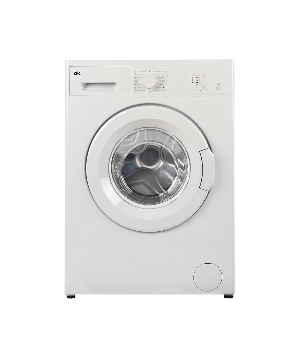 Wasmachine - Voorlader OK. OWM5126D, Witgoed en Apparatuur, Ophalen, 4 tot 6 kg, Voorlader, Kort programma
