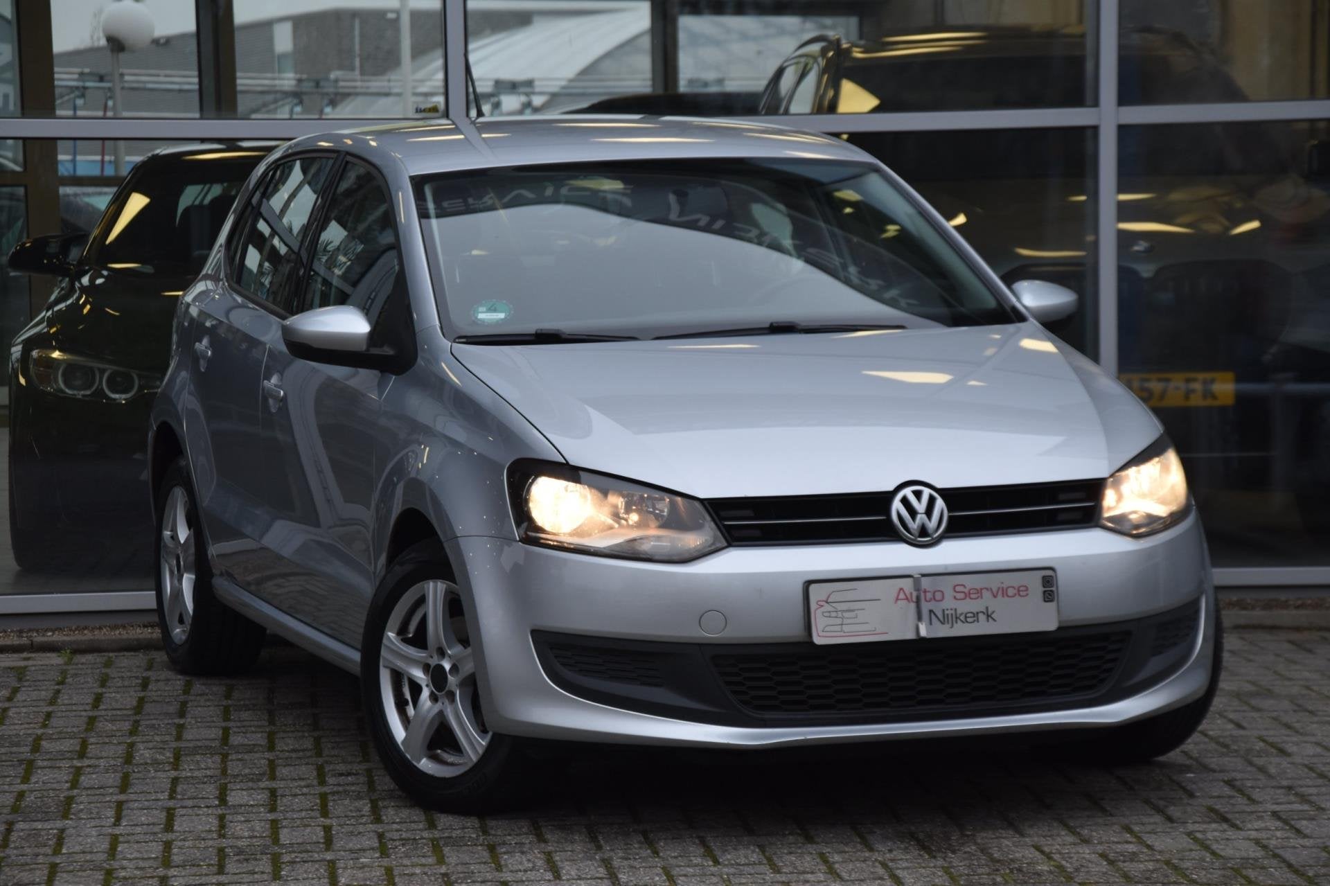 Volkswagen Polo 1.2 TSI Navi CarPlay Airco 5Drs NAP BlueMoti, Auto's, Voorwielaandrijving, Euro 5, Stof, Zwart