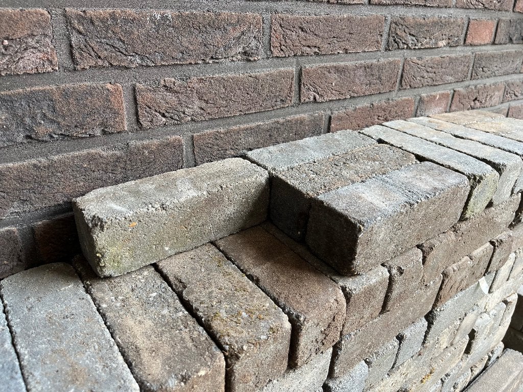Getrommelde waaltjes, Tuin en Terras, Tegels en Klinkers, Ophalen, Gebruikt, Beton, Klinkers