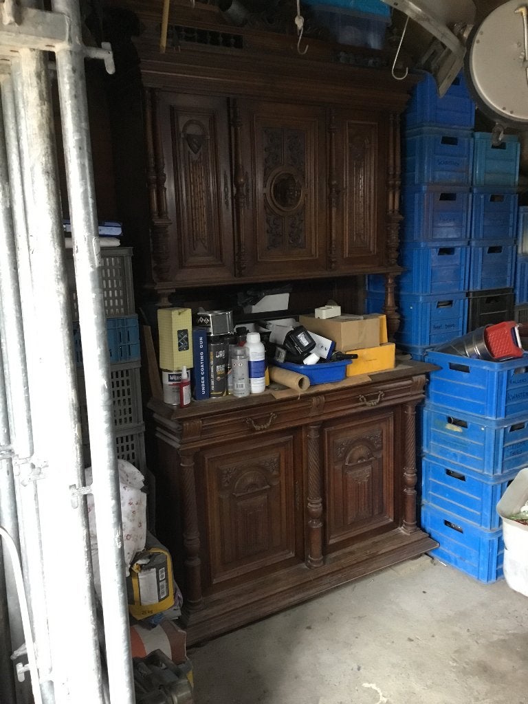 Franse Narrenkast jachtkast, Antiek en Kunst, Ophalen
