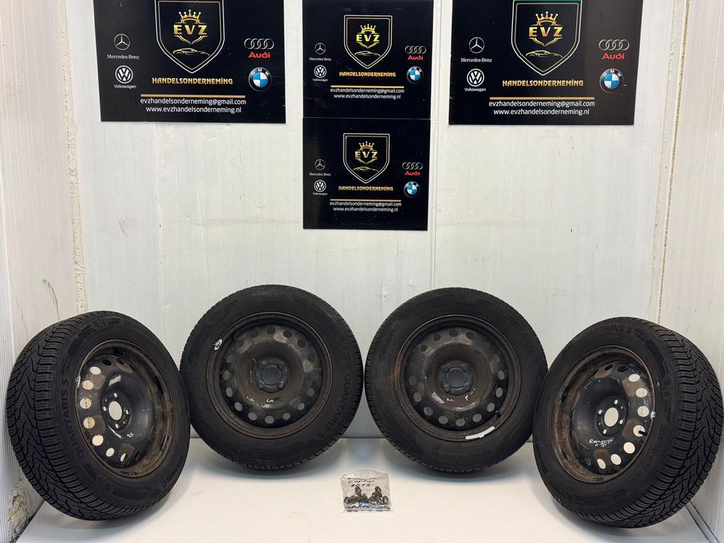 205/60R16 Renault Captur bj.2013?velgenset met All-Seasons, Auto-onderdelen, Banden en Velgen, Gebruikt, 16 inch, Banden en Velgen