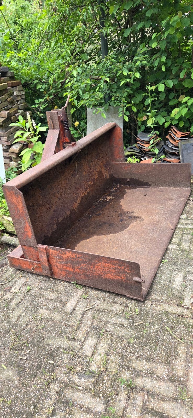 Grondbak, Ophalen, Gebruikt
